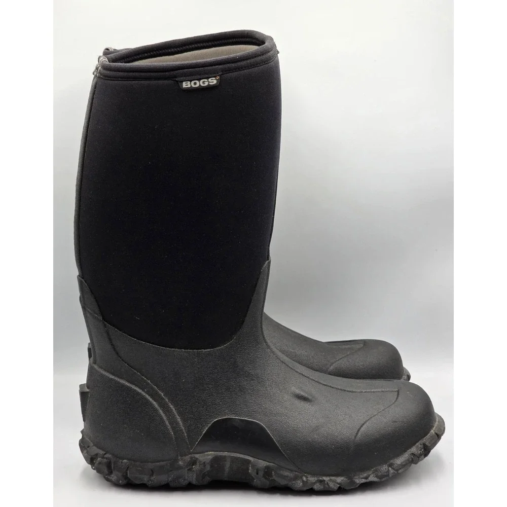 Bogs Classic High 60142-001 Men's Waterproof Insulated Boots Black Size 11